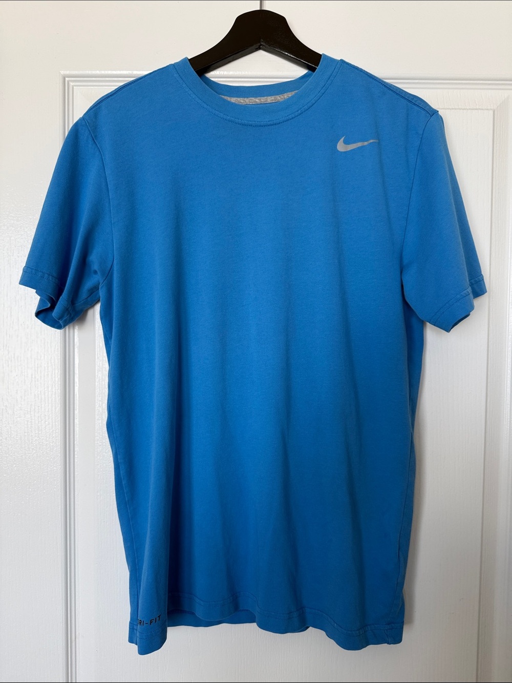 Nike Short Sleeve Performance Tee in Bright Blue